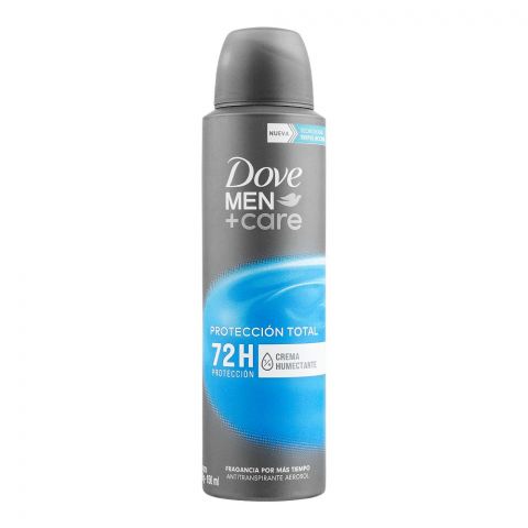 Dove Men + Care Proteccion Total 72H Anti-Transpirant Deodorant Spray, 150ml