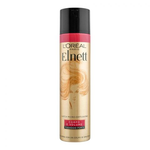 L'Oreal Paris Elnett Strong Fixation Hair Spray, 250ml