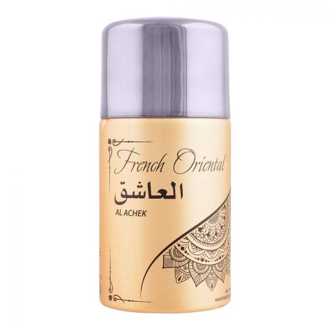 Al Achek French Oriental Body Spray, For Women, 250ml