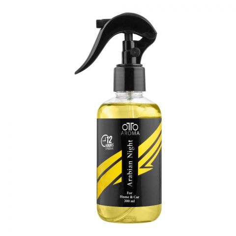 Otto Aroma Home & Car Air Freshener, Arabian Night Spray, 200ml