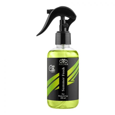 Otto Aroma Home & Car Air Freshener, Summer Fresh Spray, 200ml