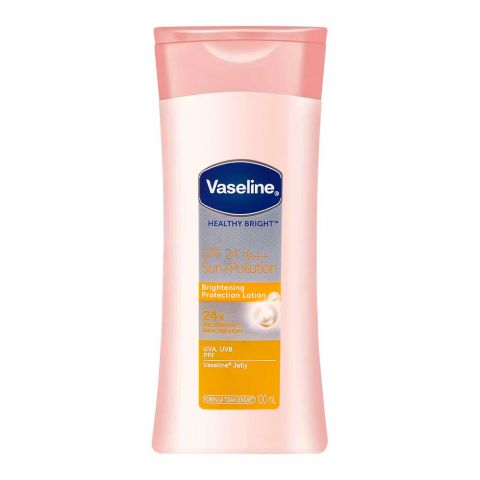 Vaseline Healthy Bright SPF 24 Sun+ Pollution Brightening Protection Lotion, 100ml