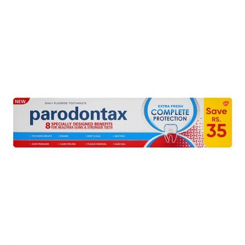 Parodontax Extra Fresh Complete Protection Toothpaste, 100g, Save Rs.35/-