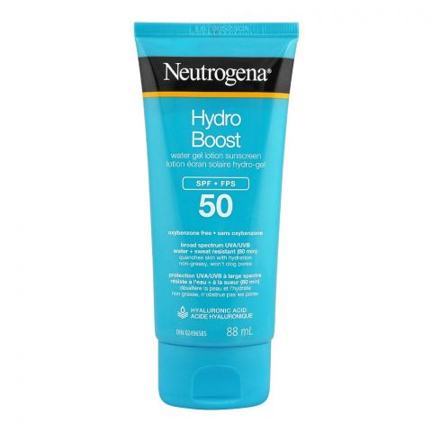 Neutrogena Hydro Boost Water Gel Sunscreen Lotion SPF-50, 88ml