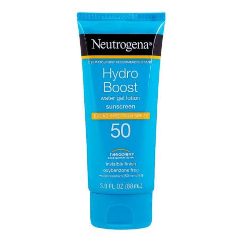 Neutrogena Hydro Boost Water Gel Sunscreen Lotion SPF-50, 88ml