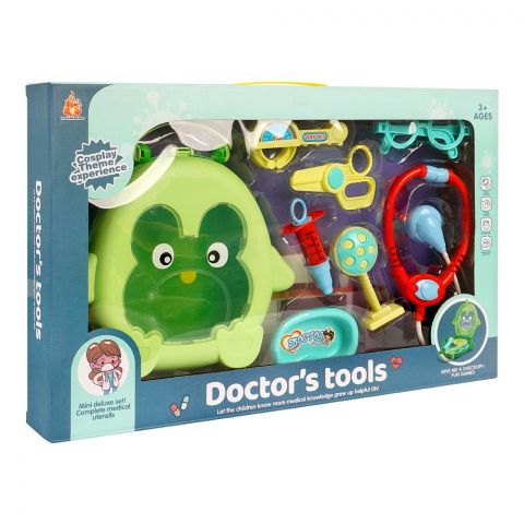 Rabia Toys Children Doctor's Tools Set With Cartoon Box, For 3+ Years, 66007-3