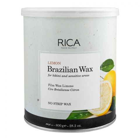 Rica Lemon Brazilian Wax, For Sensitive Areas, 800ml