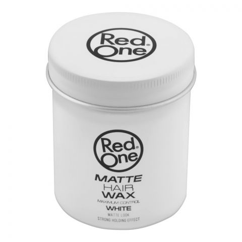 Red One White Matte Hair Wax, With Maximum Control, 100ml