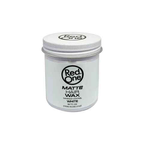 Red One White Matte Hair Wax, With Maximum Control, 100ml