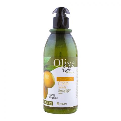 Muicin Olive Oil Charming Hair Shampoo, Charming Hair, 400ml