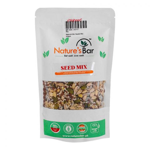 Nature's Bar Seeds Mix 250g, Edible Seeds, Healthy Seeds, Healthy Snacks, 100% Natural Seeds