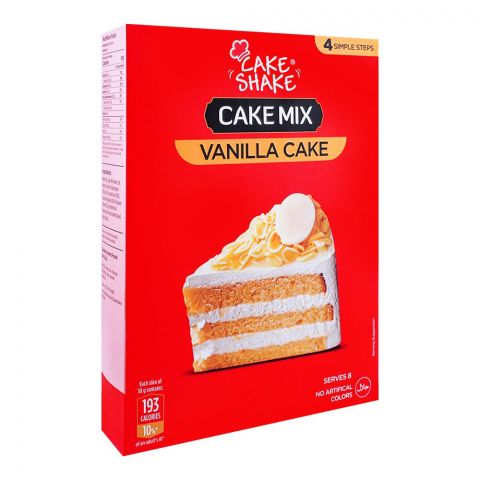 Cake Shake Cake Mix Vanilla, 450g