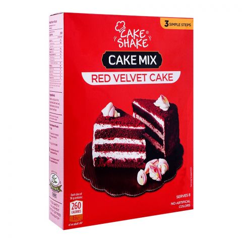 Cake Shake Cake Mix Red Velvet, 450g