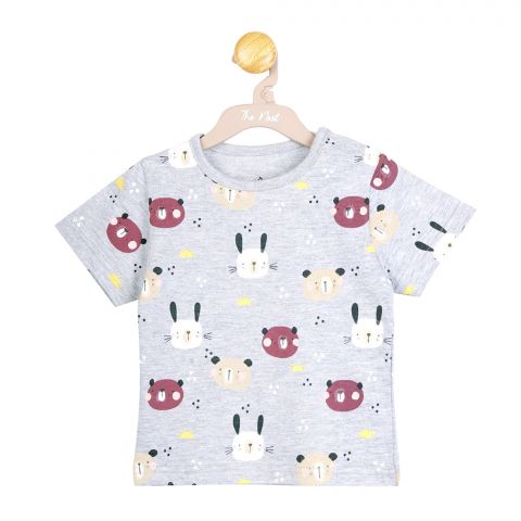 The Nest Bunny & Bear Short Sleeve T-Shirt, 8377