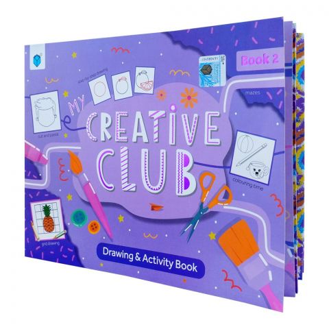 My Creative Club, Drawing & Activity Book 2