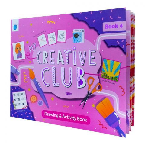 My Creative Club, Drawing & Activity Book 4
