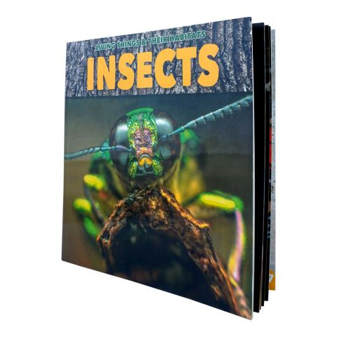 Living Things & Their Habitats, Insects Book