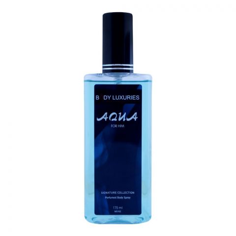 Body Luxuries Aqua For Him Perfumed Body Spray, 175ml