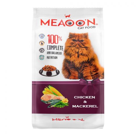 Meaoon Chicken & Mackerel Cat Food, 400g