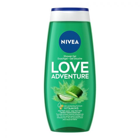 Nivea Love Adventure Shower Gel, 250ml