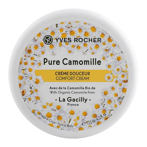 Yves Rocher Pure Chamomile Visage & Corps Face & Body Comfort Cream, 125ml
