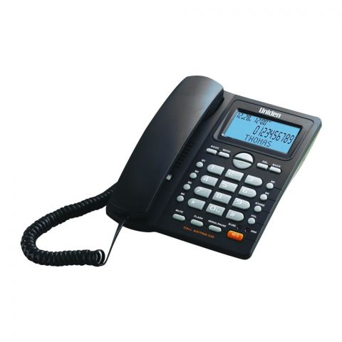 Uniden ID Name & Number Speaker Phone, Black, AS7414