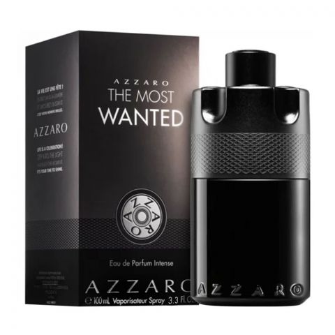 Azzaro The Most Wanted Intense Eau De Parfum, For Men, 100ml