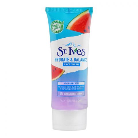 St. Ives Hydrate & Balance Watermelon Face Wash, 100g