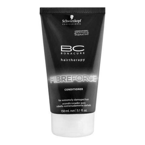Schwarzkopf BC Bonacure Hair Therapy Fibre Force Conditioner, For Extremely Damaged Hair, 150ml