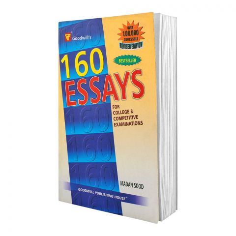 Goodwill's 160 Essays For College & Competitive Examinations, Book By Madan Sood