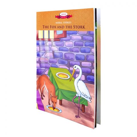 Alka The Fox And The Stork, Moral Story Book