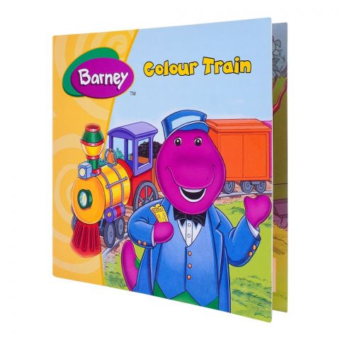 Barney Color Train, Book