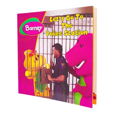 Barney Let's Go To The Police Station, Book