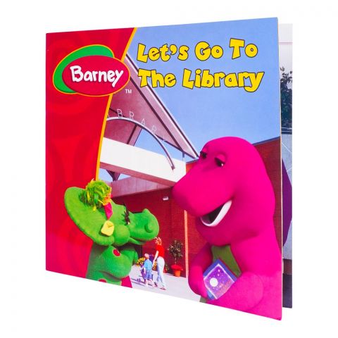 Barney Let's Go To The Library, Book