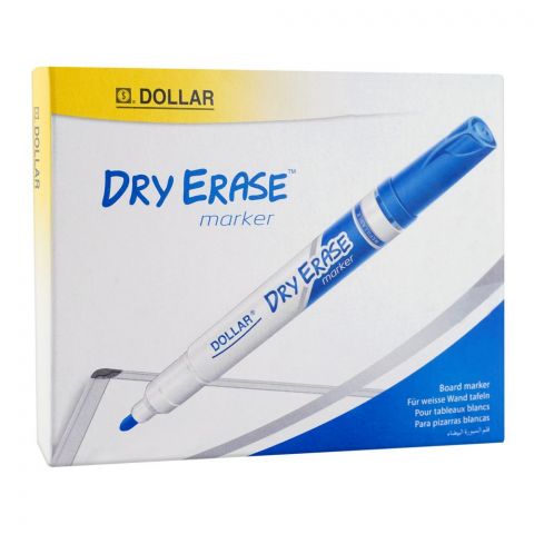 Dollar Dry Erase Marker 2.0 12-Pack, DE2 Blue