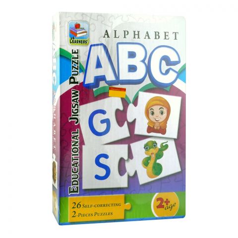 Jr. Learners Educational Jigsaw Puzzle, For 2+ Years, Alphabet Abc, 229-2392