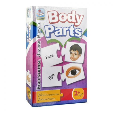 Jr. Learners Educational Jigsaw Puzzle, For 2+ Years, Body Parts, 229-2396