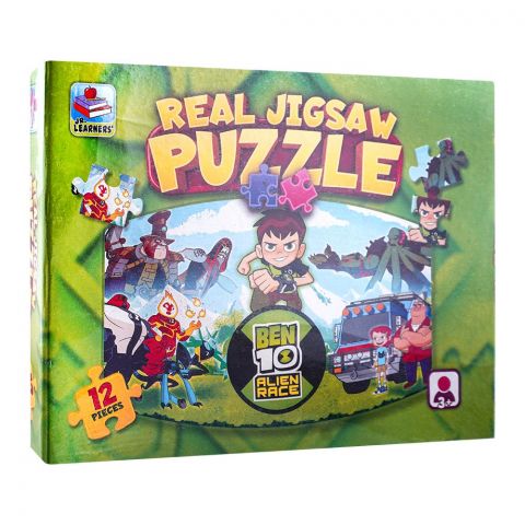 Jr. Learners Real Jigsaw Puzzle Ben 10, For 3+ Years, 416-8907-2338