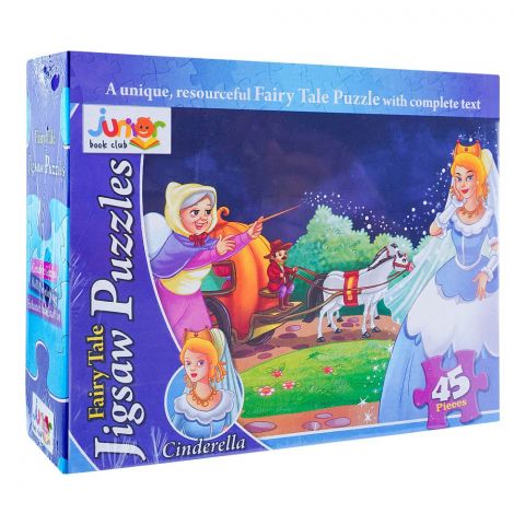 Junior Fairy Tale Jigsaw Puzzle Cinderella, 45-Pack, 415-8701-2422-A