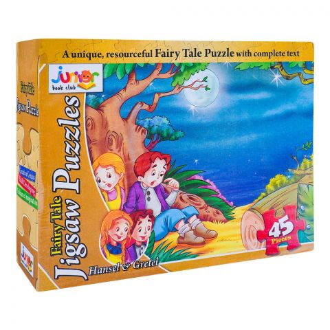 Junior Fairy Tale Jigsaw Puzzle Hansel & Gretel, 45-Pack, 415-8703-2422-F