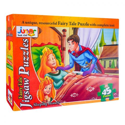Junior Fairy Tale Jigsaw Puzzle Sleeping Beauty, 45-Pack, 415-8704-2422-B