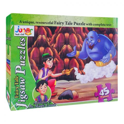 Junior Fairy Tale Jigsaw Puzzle Aladdin & The Magic Lamp, 45-Pack, 415-8706-2422-D
