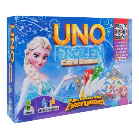 Gamex Cart UNO Frozen Card Game, For 6+ Years, 423-9702-2381