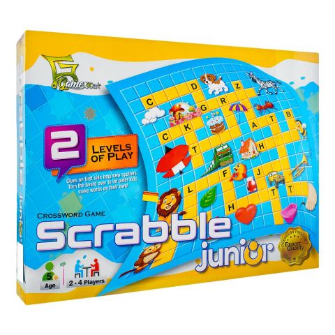 Gamex Cart Scrabble Junior Game, For 5+ Years, 427-7501