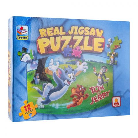 Jr. Learners Real Jigsaw Puzzle Tom & Jerry, For 3+ Years, 416-8905