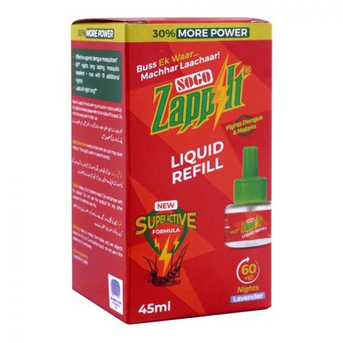 SOGO Zapp-It Liquid Refill, Lavender, 45ml
