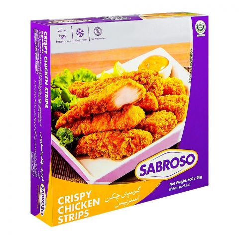 Sabroso Crispy Chicken Strips, 600g