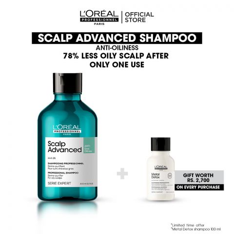 L'Oreal Professionnel Serie Expert Scalp Advanced AHA 3% Anti-Gras Oiliness, 300ml