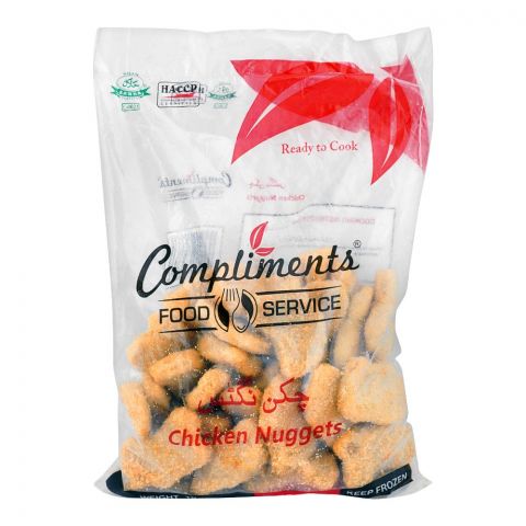 Compliments Chicken Nuggets, Poly Bag, 1 KG