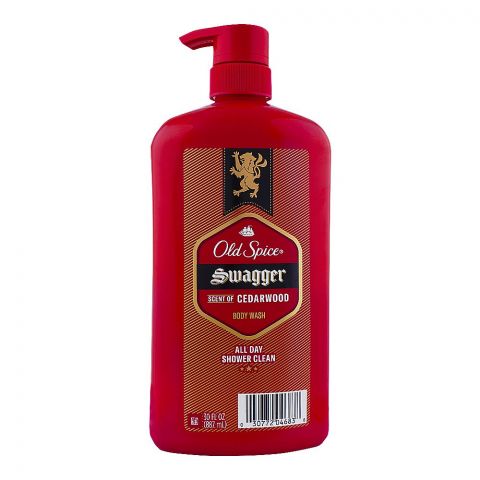 Old Spice Swagger Scent Of Cedarwood Body Wash, 887ml